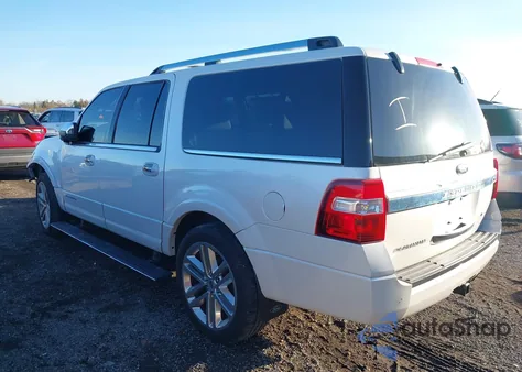 2017 Ford Expedition El Platinum z USA, uszkodzony, nr VIN 1FMJK1MT1HEA64728